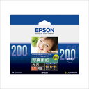 【スーパーSALE要エントリーで最大300%ポイントバック】EPSON エプソン写真用紙 光沢 L判/200枚 KL200PSKR(2189066)