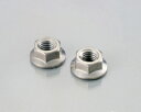 【30日限定クーポン配布】KITACO キタコフランジ付ナット 6MM 2PC キ090000102001(2268467)送料無料