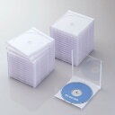 【5日は24時間限定クーポン配布&ポイントアップ】ELECOM エレコムBlu-ray/DVD/CDプラケース CCDJSCN30WH(2358853)送料無料