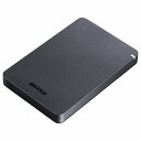 【スーパーSALE要エントリーで最大300%ポイントバック】BUFFALO バッファローポータブルHDD 1TB ブラック HD-PGF1.0U3-BKA(24...