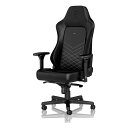 【3/5限定★抽選で2人に1人最大100%ポイントバック!要エントリー】クーポン配布noblechairs ノーブルチェアーズゲーミングチェア HERO ホワイト NBL-HRO-PU-BPW-SGL(2497998)代引不可 送料無料