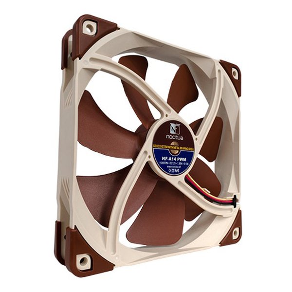 Noctua ノクチュアプレミアム 静音 ファン 4-Pin接続 140mm ブラウン NF-A14-PWM(2510242)送料無料