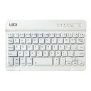 【5/1は24時間限定ポイントアップ&お得なクーポン配布中!】LAZOS ラソスBluetoothキーボード 59キー 英語配列 WH ホワイト L-BTK-W...
