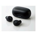 【スーパーSALE要エントリーで最大300%ポイントバック】ELECOM エレコム完全ワイヤレスBluetoothヘッドホン ブラック LBT-TWS10BK(...