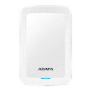 ADATA エイデータポータブルHDD 1.0TB ホワイト AHV300-1TU31-CWH(2488601)代引不可 送料無料