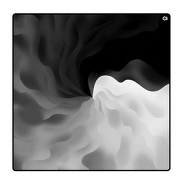 Gamesense ゲームセンスゲーミングマウスパッド 500x500x4mm Radar Mousepad Black White L 4mm GS-MP-RADAR-4MM-BLACKWH-L(2547178)送料無料