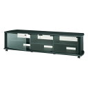 【スーパーSALE要エントリーで最大300%ポイントバック】ハヤミ工産 Hayami Industryテレビ台 60〜70V型対応 ブラック木目 スタンダードタ...