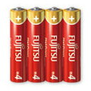 【15日は24時間限定クーポン配布&要エントリーでポイント抽選!】Fujitsu 富士通 フジツウハイパワー単4-4P 単4形 1.5V 4個パック 日本製 L...