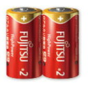 【スーパーSALE要エントリーで最大300%ポイントバック】Fujitsu 富士通 フジツウハイパワー単2-2P 単2形 1.5V 2個パック 日本製 LR14...