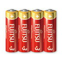 【30日限定クーポン配布】Fujitsu 富士通 フジツウハイパワー単3-4P アルカリ乾電池 単3形 1.5V 4個パック 日本製 LR6FH 4S(2568...