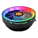 Thermaltake サーマルテイクCPUクーラー UX100 ARGB Intel/AMD両対応 CL-P064-AL12SW-A(2573472)代引不可