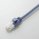 【5日は24時間限定クーポン配布&ポイントアップ】ELECOM エレコムクロスLANケーブル CAT5e 爪折れ防止 3m ブルー LD-CTXT/BU30(2...