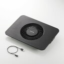 【30日は24時間限定クーポン配布】ELECOM エレコムノートPC用クーラー 静音・強冷タイプ/1 ...