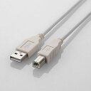【スーパーSALE要エントリーで最大300%ポイントバック】ELECOM エレコムUSB2.0ケーブル1.5mホワイト U2CBN15WH(2369523)