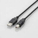 【スーパーSALE要エントリーで最大300%ポイントバック】ELECOM エレコムUSB2.0ケーブル3mブラック U2CBN30BK(2369530)