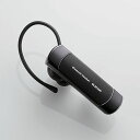 【25日は要エントリーでポイント抽選&クーポン配布】ELECOM エレコムBluetoothヘッドセット ブラック LBT-HS20MMPBK(2373900)送料無料