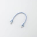 【9日20時〜限定クーポン!10日は要エントリーでポイント抽選!】ELECOM エレコムCAT6A 0.3m LANケーブル LDGPABU03(2215327...