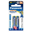 【スーパーSALE要エントリーで最大300%ポイントバック】Panasonic パナソニックEVOLTA 単4形2本 PANLR03EJ2B(2178014)送...