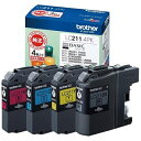 【20日は24時間限定クーポン配布】Brother ブラザーインクカートリッジ(お徳用4色パック) LC211-4PK(2395504)代引不可 送料無料