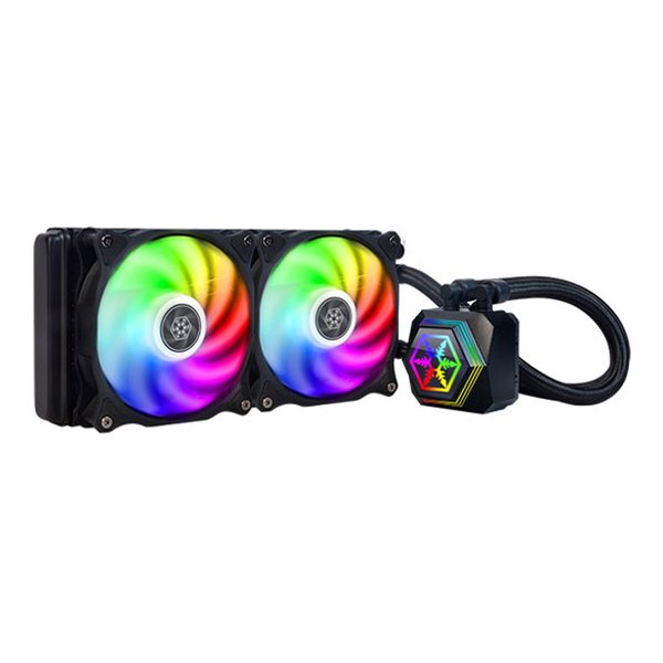 SilverStone Technology シルバーストーンCPUクーラー PF240-ARGB-V2 SST-PF240-ARGB-V2(2559543)送料無料
