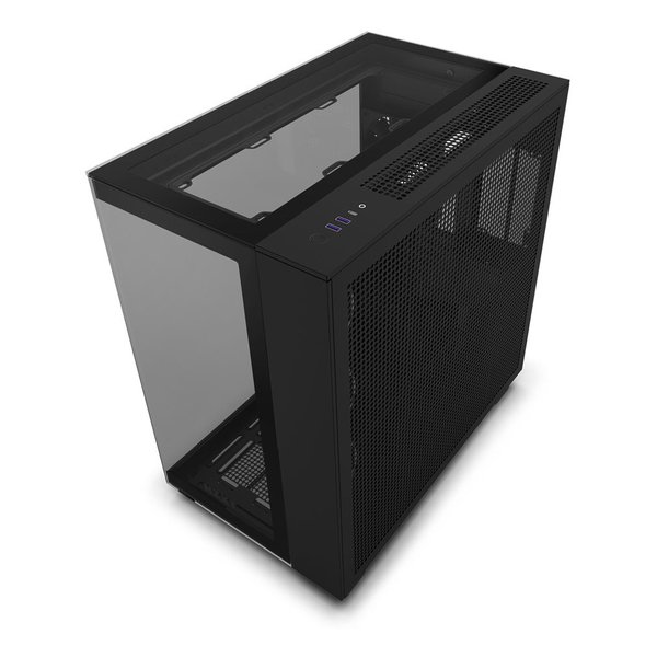 【11/1ポイント2倍&クーポン配布】NZXT エヌズィーエックスティーH9 Elite Black プレミアムミドルタワーケース H9 ELITE ブラック ...