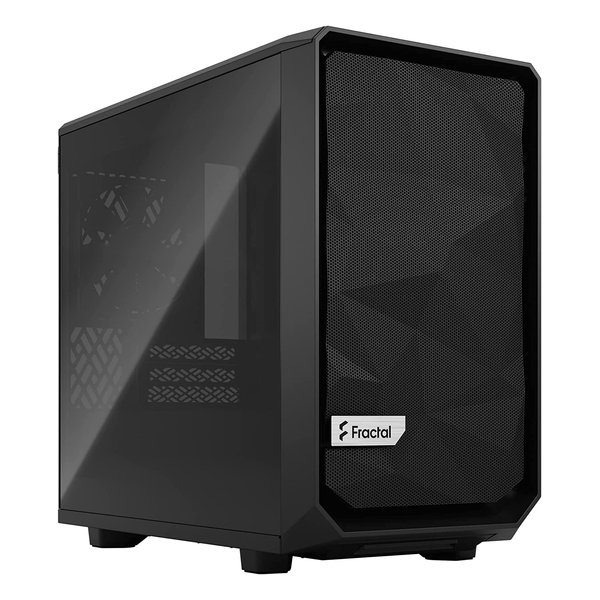 【15日は24時間限定クーポン配布！】Fractal Design フラクタルデザインミニタワー型PCケース Meshify 2 Nano Black TG dark tint FD-C-MES2N-01(2549284)代引不可 送料無料