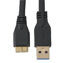 【スーパーSALE要エントリーで最大300%ポイントバック】OHM オーム電機マイクロUSB3.0 1m/黒 PC-N2052(2297169)