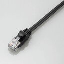 【スーパーSALE要エントリーで最大300%ポイントバック】ELECOM エレコムLANケーブル CAT6 3m 爪折れ防止コネクタ ブラック LD-GPN/B...