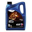 【スーパーSALE要エントリーで最大300%ポイントバック】elf エルフバイク用 4st エンジンオイル MOTO 4 ROAD モト4ロード 10W-40 ...