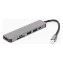 【5日は24時間限定クーポン配布&ポイントアップ】Lumen ルーメン6in1多機能USB-Cハブ LAD-87W6in1(2510914)送料無料