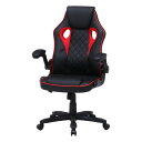 【スーパーSALE要エントリーで最大300%ポイントバック】不二貿易 フジボウエキゲーミングチェア シグナル ブラック/レッド YF-0291B(2543542...