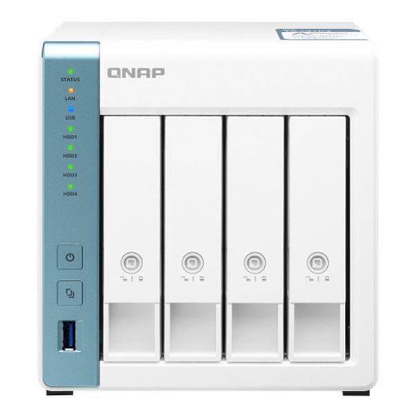 QNAP キューナップ4BAY NASキット 2.5GbE対応ポートとクアッドコア1.7GHz CPU 4GBメモリ 4ベイ TS-431P3(2531064)送料無料