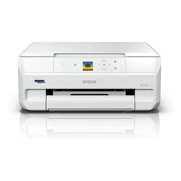 EPSON エプソンエプソン EPSON EP-715A A4カラーインクジェット複合機 カラリオ ホワイト EP-715A(2554957)送料無料