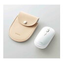 【8/10は要エントリー抽選で最大1万ポイント&クーポン配布】ELECOM エレコム充電式 Bluetooth4.2薄型マウス“Slint”4ボタン 充電式 収納ポーチ付き ホワイト M-TM15BBWH(2569771)送料無料(2)