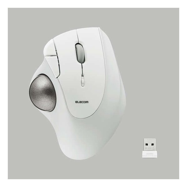 【30日は24時間限定クーポン配布】ELECOM エレコム2.4GHz無線トラックボール IST5ボタン 人工ルビーモ..