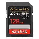 【20日は24時間限定クーポン配布】Sandisk サンディスクSDXC 128GB UHS-I U3 Class10 SDXCカード 128GB SDSDXXD-128G-GN4IN(2548872)送料無料