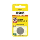 【スーパーSALE要エントリーで最大300%ポイントバック】Fujitsu 富士通 フジツウリチウムコインCR2025 リチウムコイン電池3V 1個パック CR...