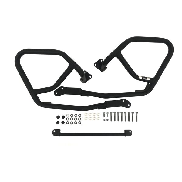 【15日は24時間限定クーポン配布！】HEPCO&BECKER（ヘプコアンドベッカー）エンジンガード ブラック V-Strom650／XT ABS 12-21 502309-0001 502309-0001(2575891)代引不可 送料無料