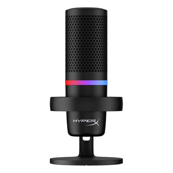 HyperX ハイパーエックスUSBスタンドアロンマイク DuoCast USB Microphone Black 4P5E2AA(2548586)送料無料