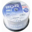 【5/1は24時間限定ポイントアップ&お得なクーポン配布中!】HI-DISC ハイディスクBD-R 25GB 4倍速 51枚 HDBDR130YP51(2504...