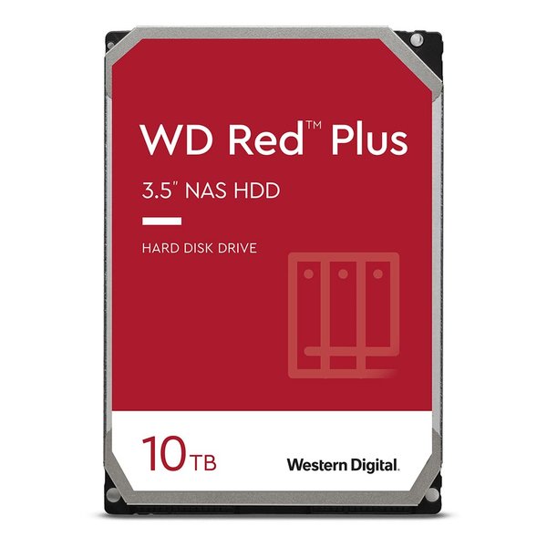 Western Digital ǥWD Red Plus10TB 3.5 SATA 6G 7200rpm 256MB CMR WD101EFBX(2507828)̵