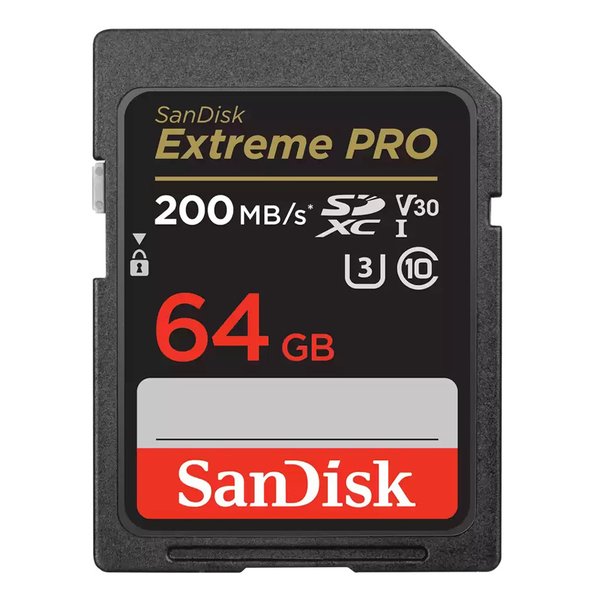 Sandisk サンディスクSDXC 64GB UHS-I U3 Class10 メモリーカード - C10、U3、V30、4K UHD、SDカード SDSDXXU-064G-GN4IN(2548871)送料無料