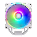 【6/1は24時間限定ポイントアップ&お得なクーポン配布!】Cooler Master クーラーマスタークーラーマスター Hyper 212 Halo ホワイト サイドフロー型 空冷CPUクーラー RR-S4WW-20PA-R1(2575216)代引不可 送料無料