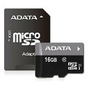 【5/1は24時間限定ポイントアップ&お得なクーポン配布中!】ADATA エイデータmicroSDHCカード UHS-1 class10 16GB AUSDH1...