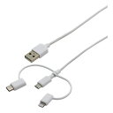【5/1は24時間限定ポイントアップ&お得なクーポン配布中!】WAN TO BE ワントゥービーmicroUSB ライトニング Type-C&Lightning...