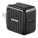 Zendure ゼンデュアUSB PD対応ACアダプター SuperPort 30W ブラック ZD1P30PDB(2505431)送料無料