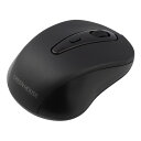 【11/1ポイント2倍&クーポン配布】GREEN HOUSE グリーンハウス静音ワイヤレスマウス ブラック 光学式 /無線 ワイヤレス /4ボタン /USB G...