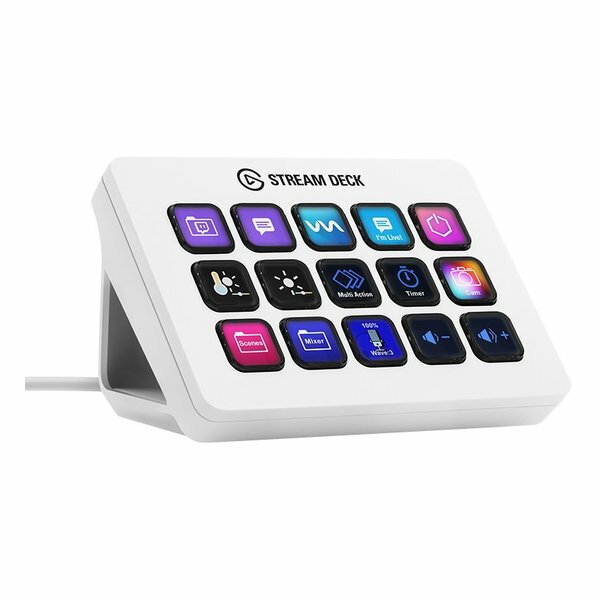 【5/15限定 抽選で2人に1人最大100 ポイントバック要エントリー】クーポンも配布 Elgato エルガトStream Deck MK.2 White 10GBA9911JP(2541230)送料無料