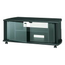 【スーパーSALE要エントリーで最大300%ポイントバック】ハヤミ工産 Hayami Industryテレビ台 32〜43V型対応 ブラック木目 スタンダードタ...