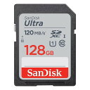 Sandisk サンディスクUltra SDXCカード 128GB 超高速 UHS-I U1 CLASS10 海外パッケージ SDSDUN4-128G-GN6IN(2510266)送料無料